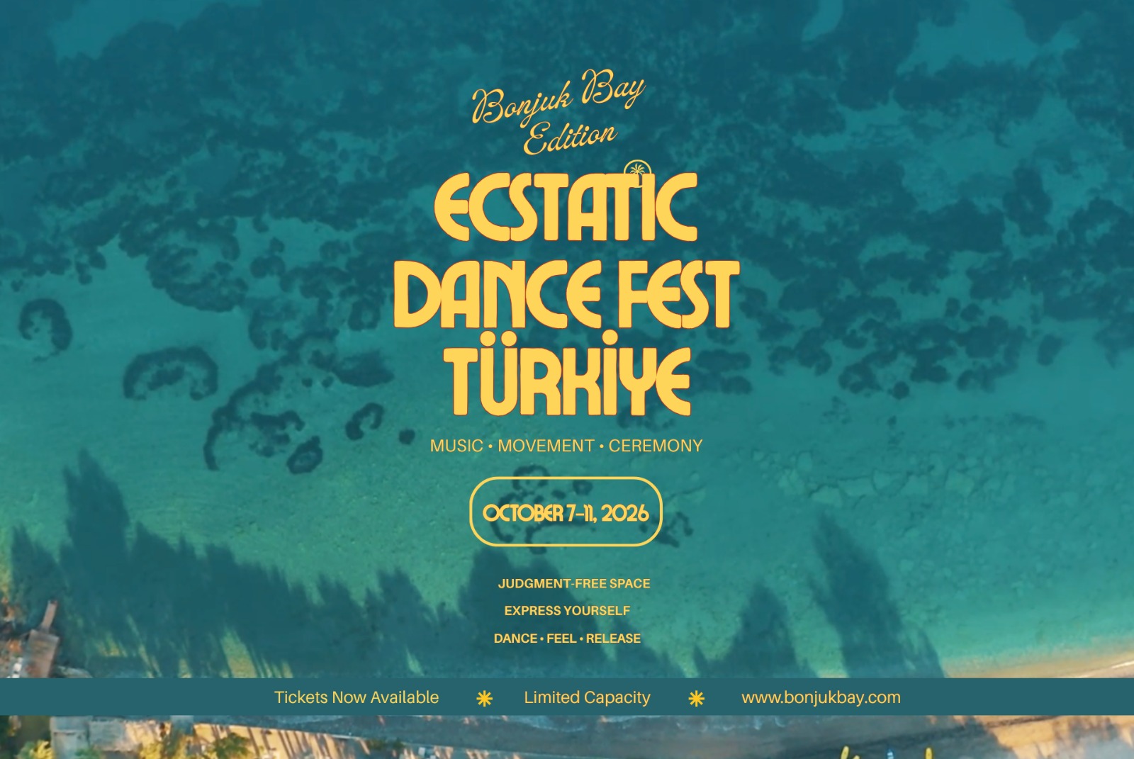 7-11 Oct // Ecstatic Dance Festival Türkiye x Bonjuk